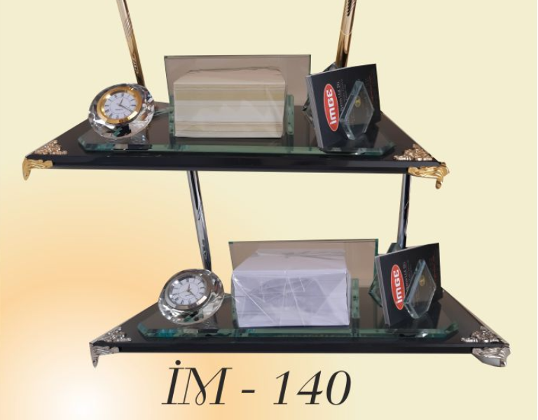 Kristal Masa Seti / Crystal Table Set(Altın renk ve Gümüş renk)